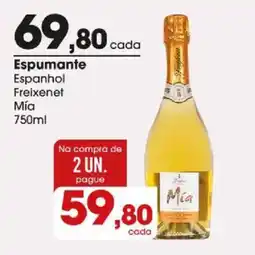 Zaffari Espumante Espanhol Freixenet Mía oferta