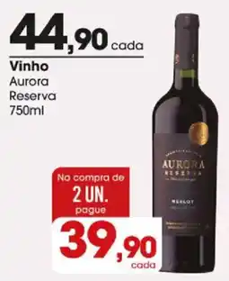 Zaffari Vinho aurora reserva oferta