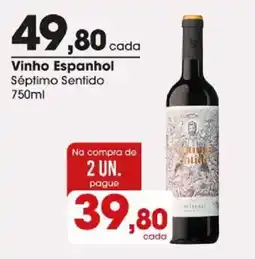 Zaffari Vinho Espanhol Séptimo Sentido oferta