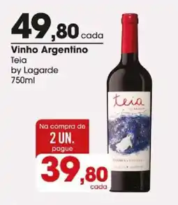 Zaffari Vinho Argentino Teia by Lagarde oferta
