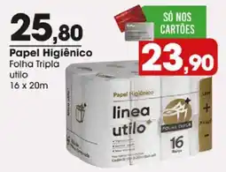 Zaffari Papel Higiênico Folha Tripla utilo oferta