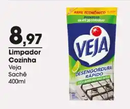 Zaffari Limpador cozinha veja sachê oferta