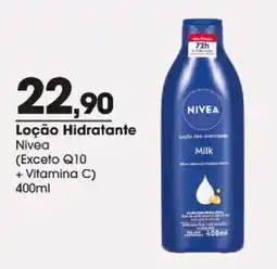 Zaffari Loção Hidratante Nivea oferta