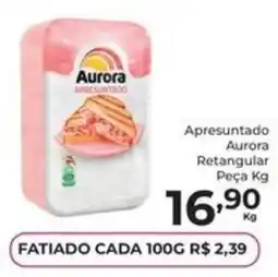 Comercial Esperança Apresuntado aurora retangular oferta