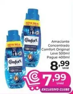 Comercial Esperança Amaciante Concentrado Comfort Original Leve oferta