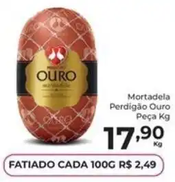 Comercial Esperança Mortadela Perdigão Ouro oferta