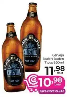 Comercial Esperança Cerveja baden baden tipos 600ml oferta