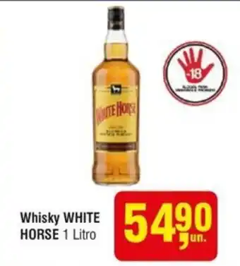 Higa Atacado Whisky white horse oferta