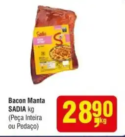 Higa Atacado Bacon Manta Sadia kg oferta