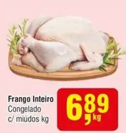 Higa Atacado Frango Inteiro Congelado c/ miúdos kg oferta