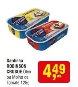 Higa Atacado Sardinha robinson crusoe óleo ou molho de tomate oferta