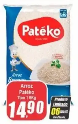Panelão Arroz Patéko Tipo 1 oferta