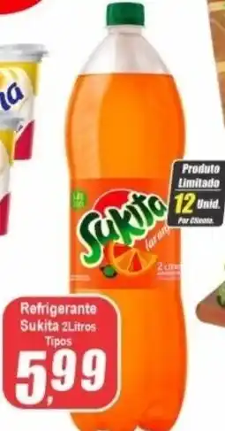 Panelão Refrigerante Sukita 2Litros Tipos oferta