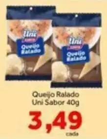 Shibata Supermercados Queijo Ralado Uni Sabor oferta