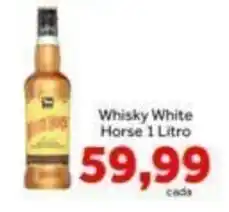 Shibata Supermercados Whisky White Horse 1 Litro oferta