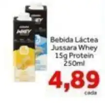 Shibata Supermercados Bebida Láctea Jussara Whey oferta