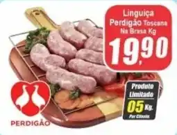 Panelão Linguiça Perdigão Toscana Na Brasa oferta