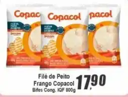 Panelão Filé de Peito Frango Copacol Bifes Cong. oferta
