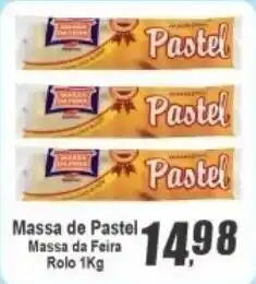 Panelão Massa de Pastel Massa da Feira oferta