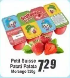 Panelão Petit Suisse Patati Patata Morango oferta