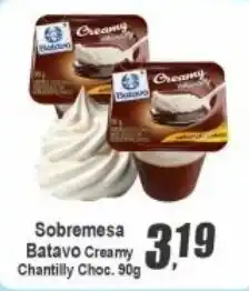 Panelão Sobremesa Batavo Creamy Chantilly Choc oferta