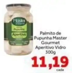Shibata Supermercados Palmito de Pupunha Master Gourmet Aperitivo Vidro oferta