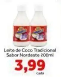 Shibata Supermercados Leite de Coco Tradicional Sabor Nordeste oferta