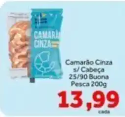 Shibata Supermercados Camarão cinza oferta
