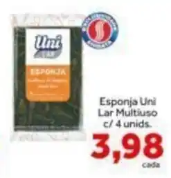 Shibata Supermercados Esponja uni lar multiuso oferta