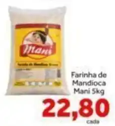 Shibata Supermercados Farinha de Mandioca Mani oferta