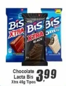 Panelão Chocolate Lacta Bis Xtra 45g Tipos oferta