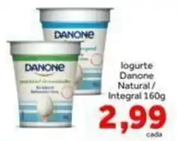 Shibata Supermercados Iogurte Danone Natural / Integral oferta
