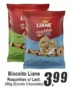 Panelão Biscoito liane roquinhas c/ lact. oferta