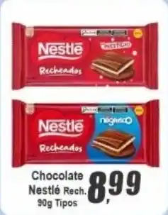 Panelão Chocolate Nestlé Rech. 90g Tipos oferta