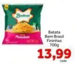 Shibata Supermercados Batata Bem Brasil Fininhas oferta