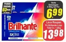 Panelão Lava Roupas Pó Brilhante Limp. oferta