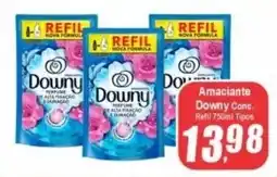 Panelão Amaciantes downy conc. refil 750ml tipos oferta