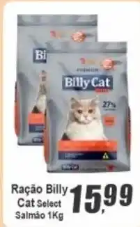 Panelão Ração billy cat select salmão oferta