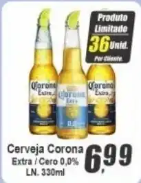 Panelão Cerveja Corona Extra / Cero 0,0% oferta