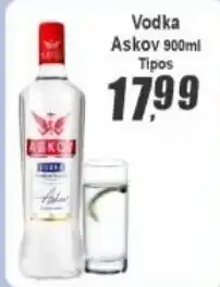 Panelão Vodka askov tipos oferta