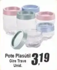 Panelão Pote Plasútil Gire Trave oferta