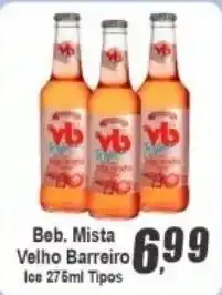 Panelão Beb. Mista Velho Barreiro Ice 276ml Tipos oferta