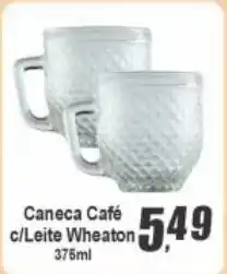 Panelão Caneca Café c/Leite Wheaton oferta