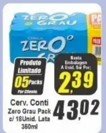 Panelão Cerv. Conti Zero Grau Pack oferta