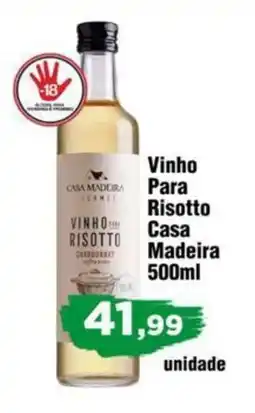 Copercana Vinho para risotto casa madeira oferta