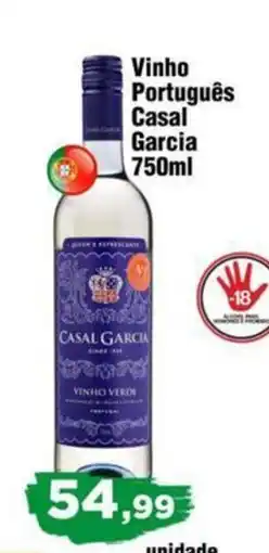 Copercana Vinho Português Casal Garcia oferta