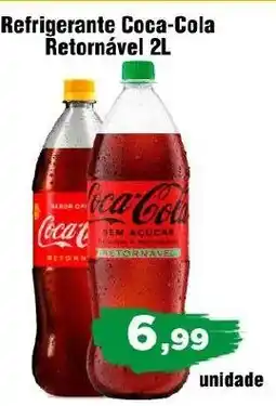Copercana Refrigerante coca-cola retornável oferta
