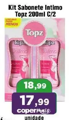 Copercana Kit Sabonete Intimo Topz oferta