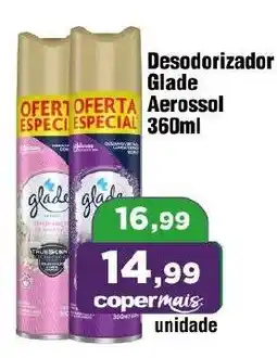 Copercana Desodorizador Glade Aerossol oferta