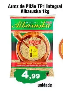Copercana Arroz de Pilão TP1 Integral Albaruska oferta